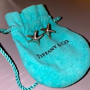 Tiffany & Co. Silver Starfish Earrings